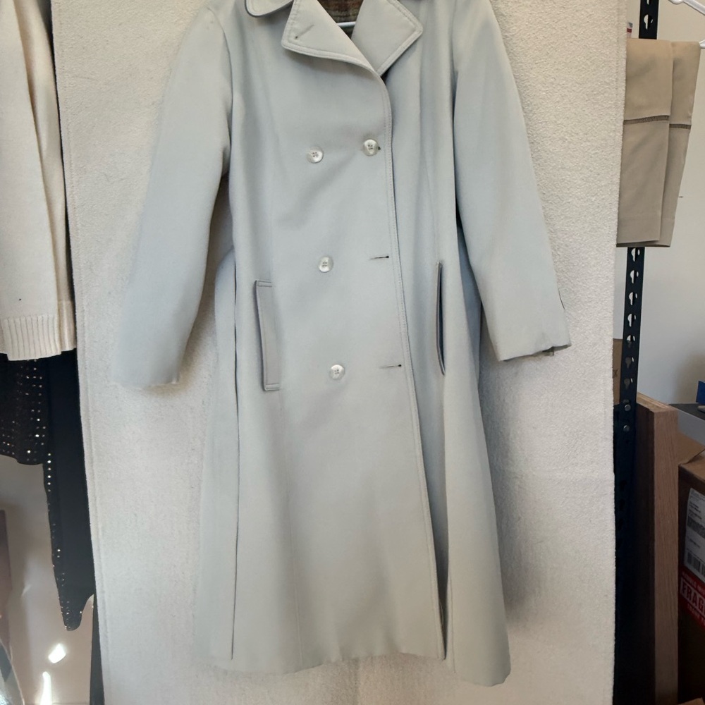VTG Forecaster of Boston Classic Double-Breasted Trench Coat